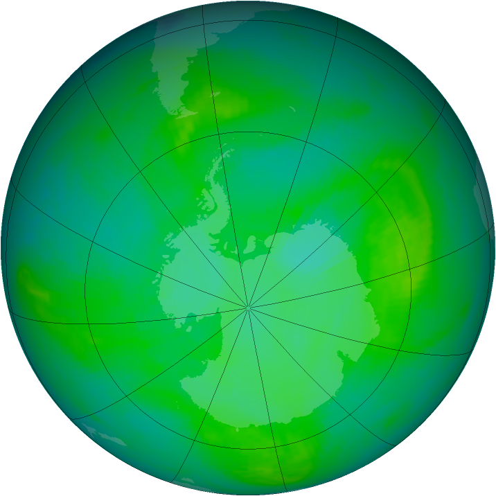 Ozone Map 1981-12-17